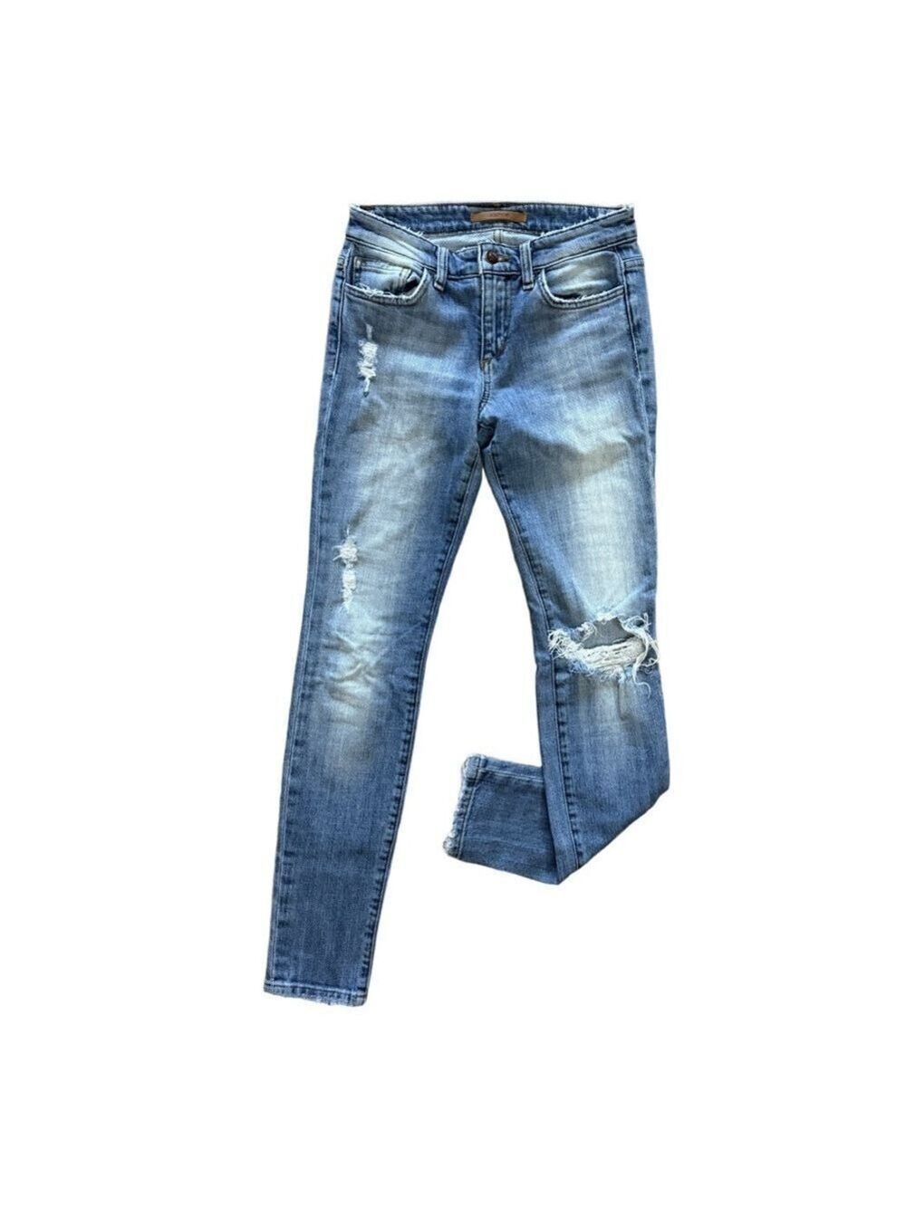 JOE’S JEANS Cooper Skinny Ankle Jeans 👖 Sz 24 ✨ Light Wash Distressed
